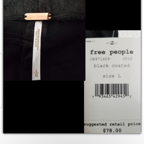 NWT Free People faux suede shorts high rise - Picture 4 of 4